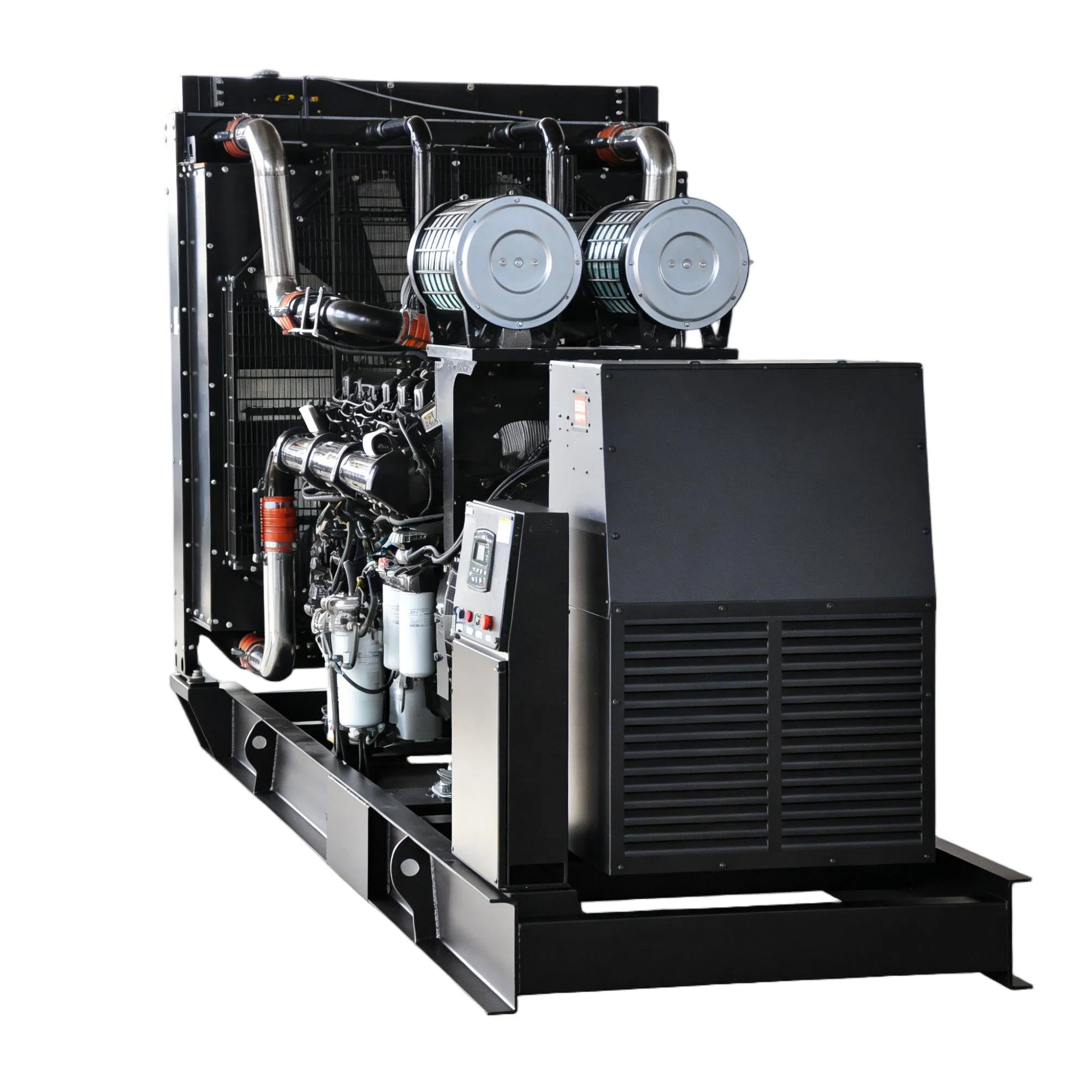 مولدات ديزل محمولة عالية القدرة متساوية للطور الواحد والثلاثة أطوار 50kw 100kw 150kw 200kw للاستخدام الثقيل للطوارئ مع ISO9001 (QSK38-G13)