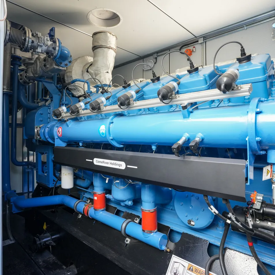 1500kw مجموعة مولدات الغاز الطبيعي محمولة معتمدة للسوق الأمريكية الشمالية