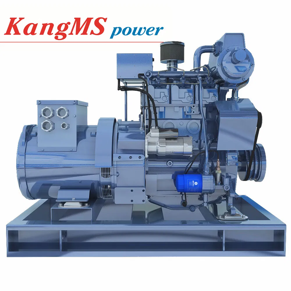 مولد ديزل بحري 24kw 33HP مجموعة مولدات الديزل