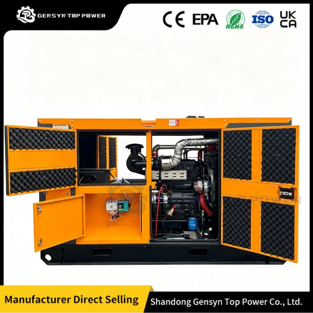 40kVA 150kVA 250kVA مجموعة مولدات الديزل الثقيلة الصامتة لمشروع التعدين