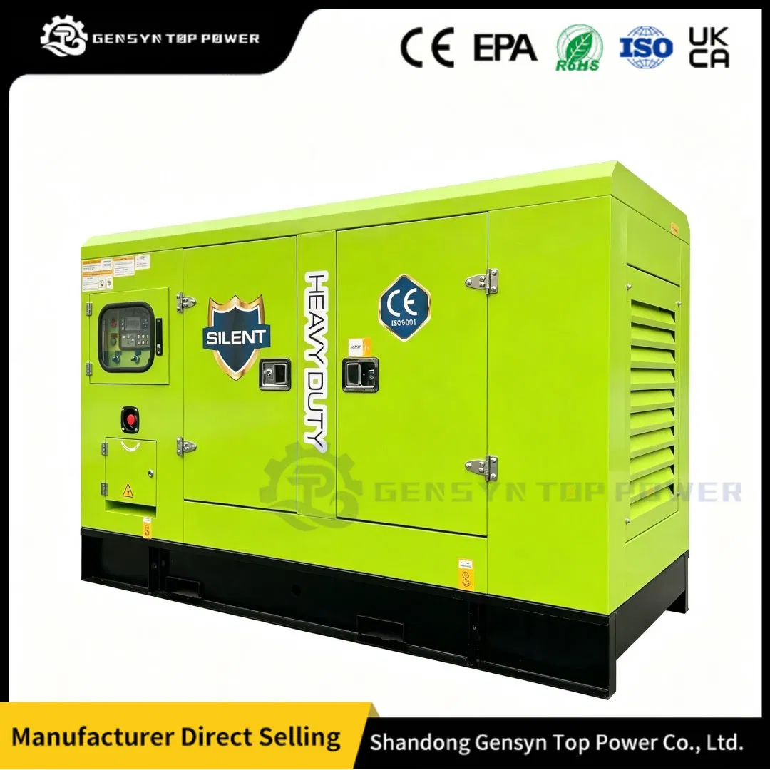 40kVA 150kVA 250kVA مجموعة مولدات الديزل الثقيلة الصامتة لمشروع التعدين