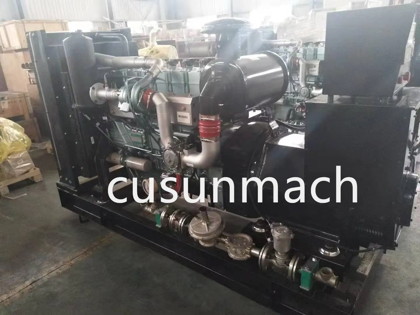 مجموعة مولدات محركات الغاز الحيوي المصنفة 150kw لمصنع الغاز الحيوي لزيت النخيل