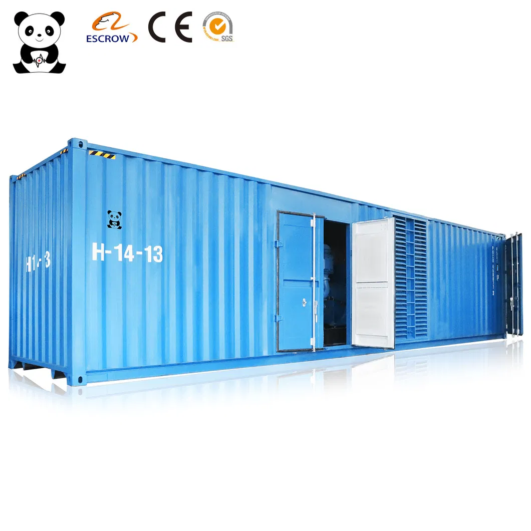 مولد كهربائي ديزل ثقيل الخدمة نوع صامت 400kw/500kVA