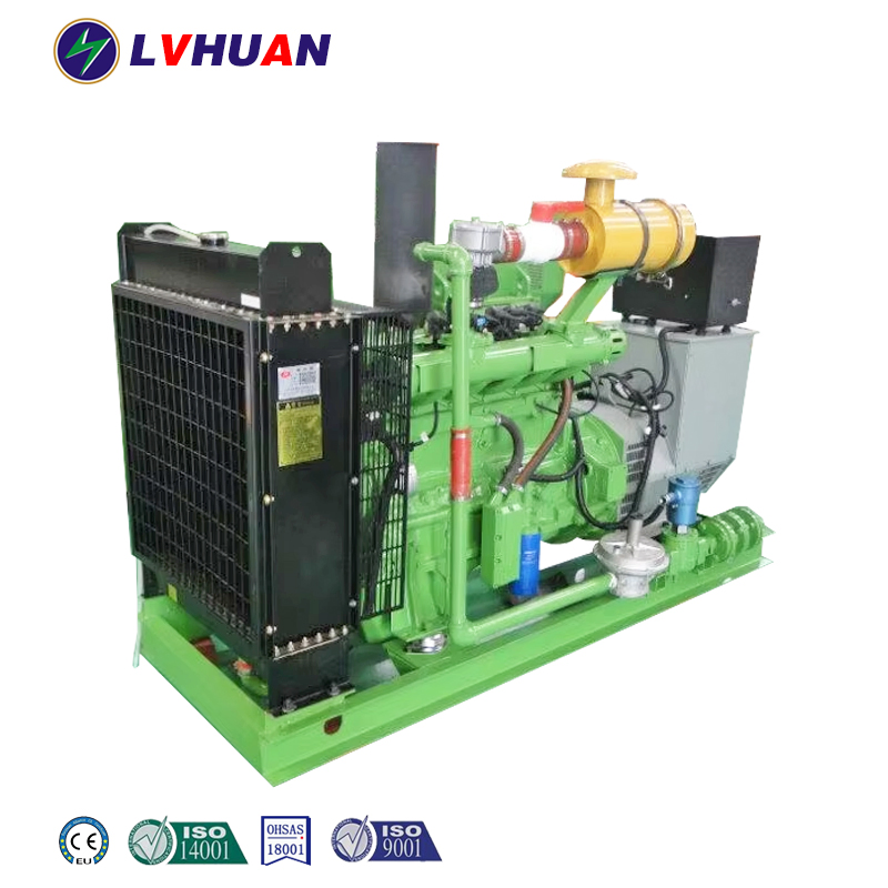 مولد توربين غازي صغير مولد طاقة غاز مولد غاز مجموعات توليد 50kw