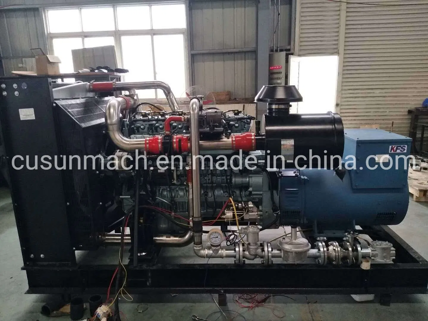 150kw مجموعة مولدات الطاقة من الغاز الحيوي المستمر