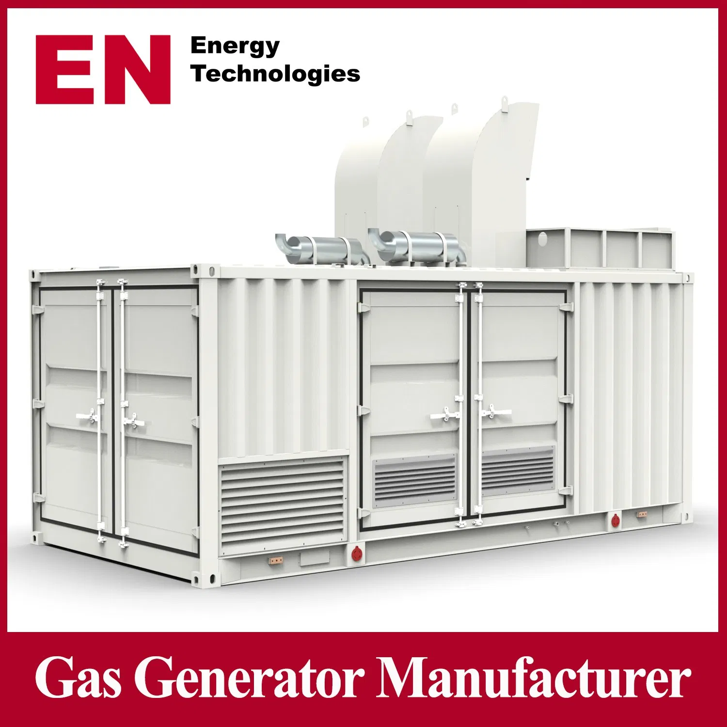 100kw مجموعة مولدات وقود مزدوج تعمل بالكتلة الحيوية/غاز البترول المسال/البروبان/الميثان/الهيدروجين ذات طاقة عالية وصامتة للحاويات للاستخدام البحري، مراكز البيانات، المستشفيات