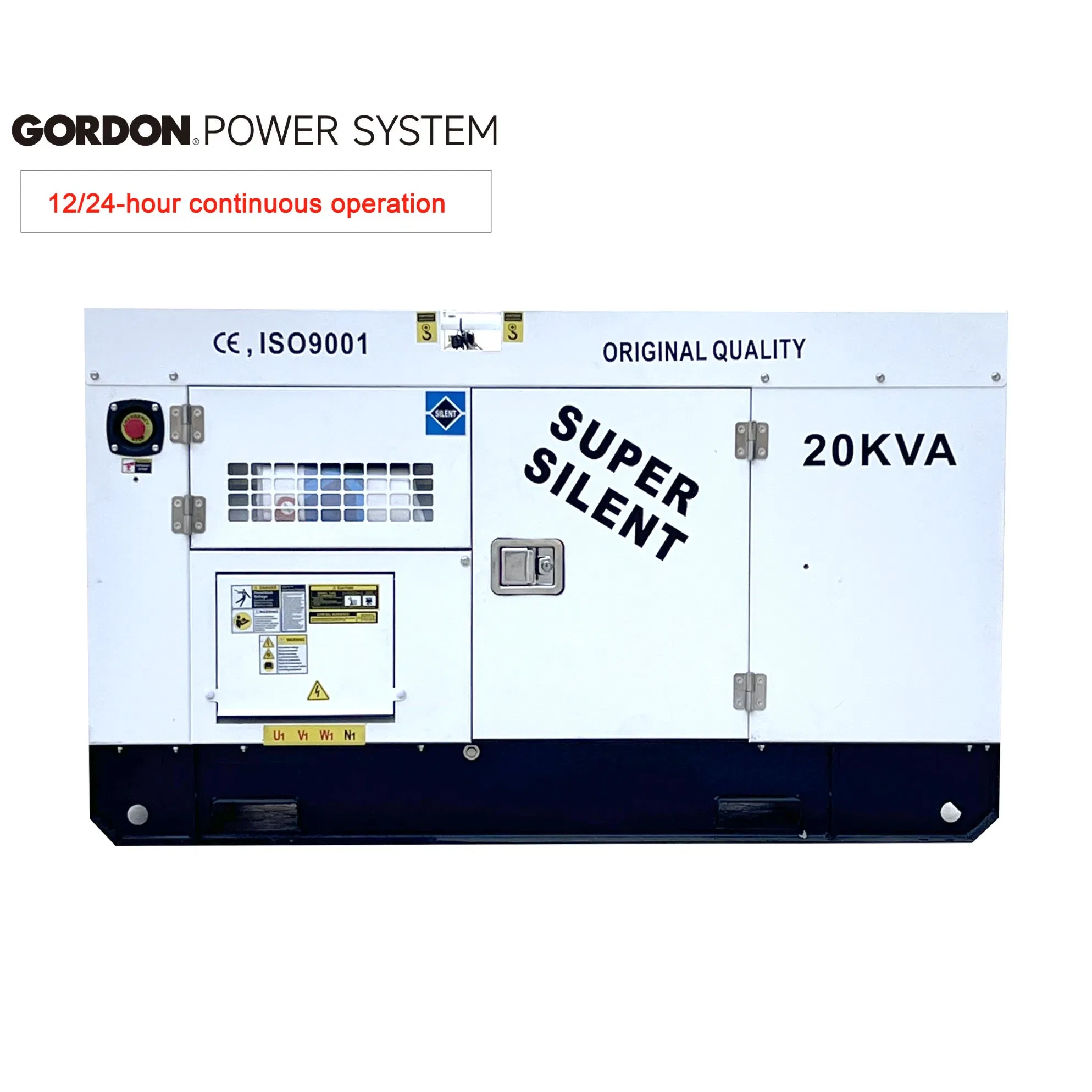 300kVA مولد ديزل تجاري ثقيل 3 مجموعة مولدات المرحلة