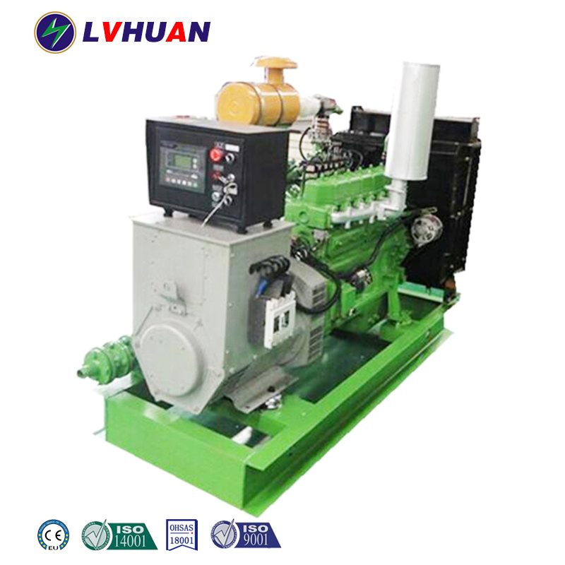 مولد توربين غازي صغير مولد طاقة غاز مولد غاز مجموعات توليد 50kw