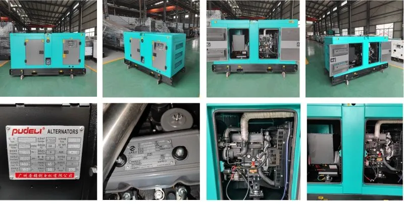 50kw مولد ديزل صامت احتياطي للطاقة الكهربائية