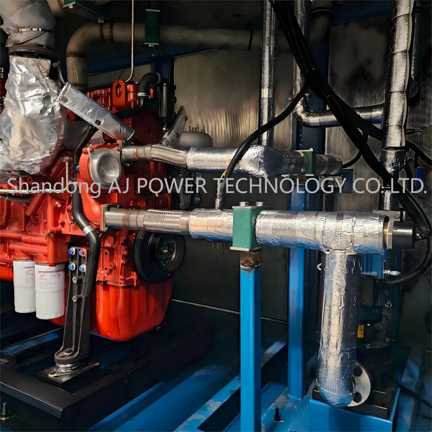 مولد غاز طبيعي موثوق 250kw صامت نظام توليد الطاقة المشترك مع موافقة CE يعمل بالغاز الطبيعي المضغوط/الغاز البترولي المسال مزدوج الوقود