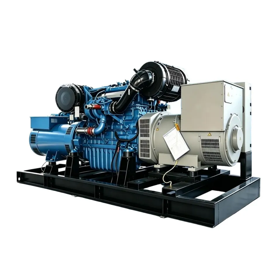 مجموعة مولدات الغاز الطبيعي من ويشاى عالية الجودة 400kw لحل طاقة هادئ