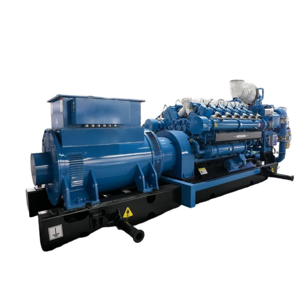 مجموعة مولدات الغاز الحيوي المعبأة بكفاءة 800kw مع استخدام عالي للوقود