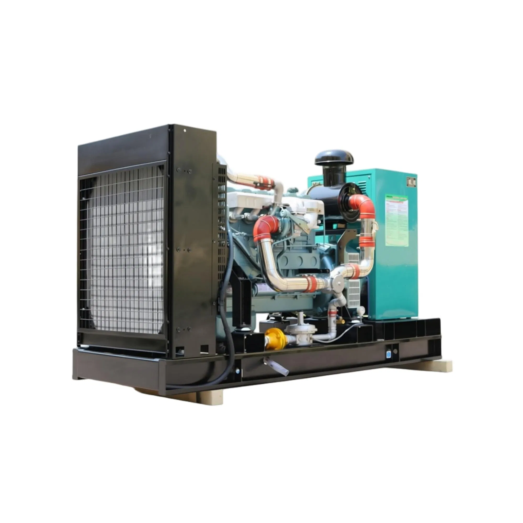 مولد غاز طبيعي محمول عالي الكفاءة 150kw من سينوتروك لتوفير الطاقة