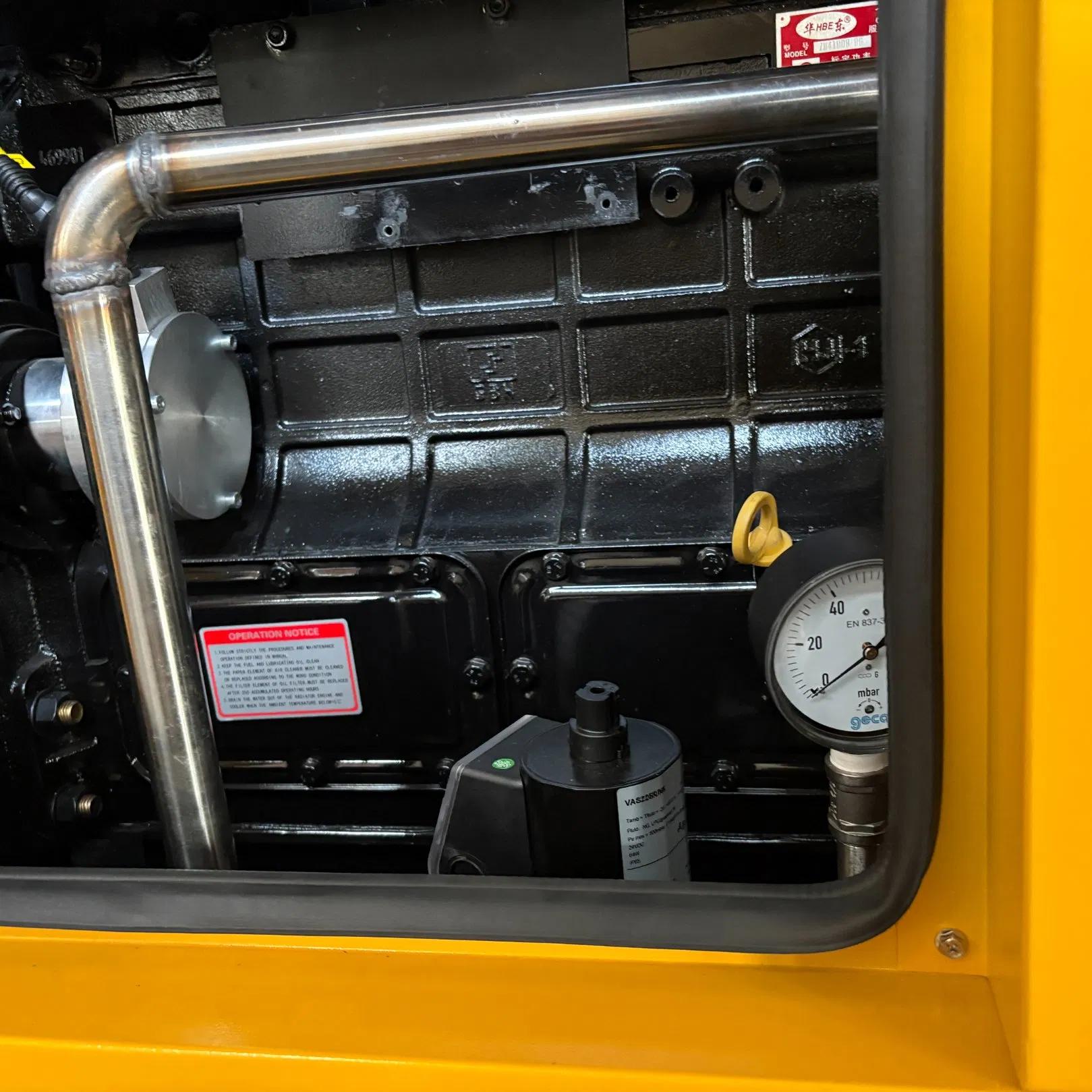 Low Operation Noise Biogas Generator Set 30kw 60Hz Water Cooled Silent Standard Open Frame Optional for on Site Power Generation