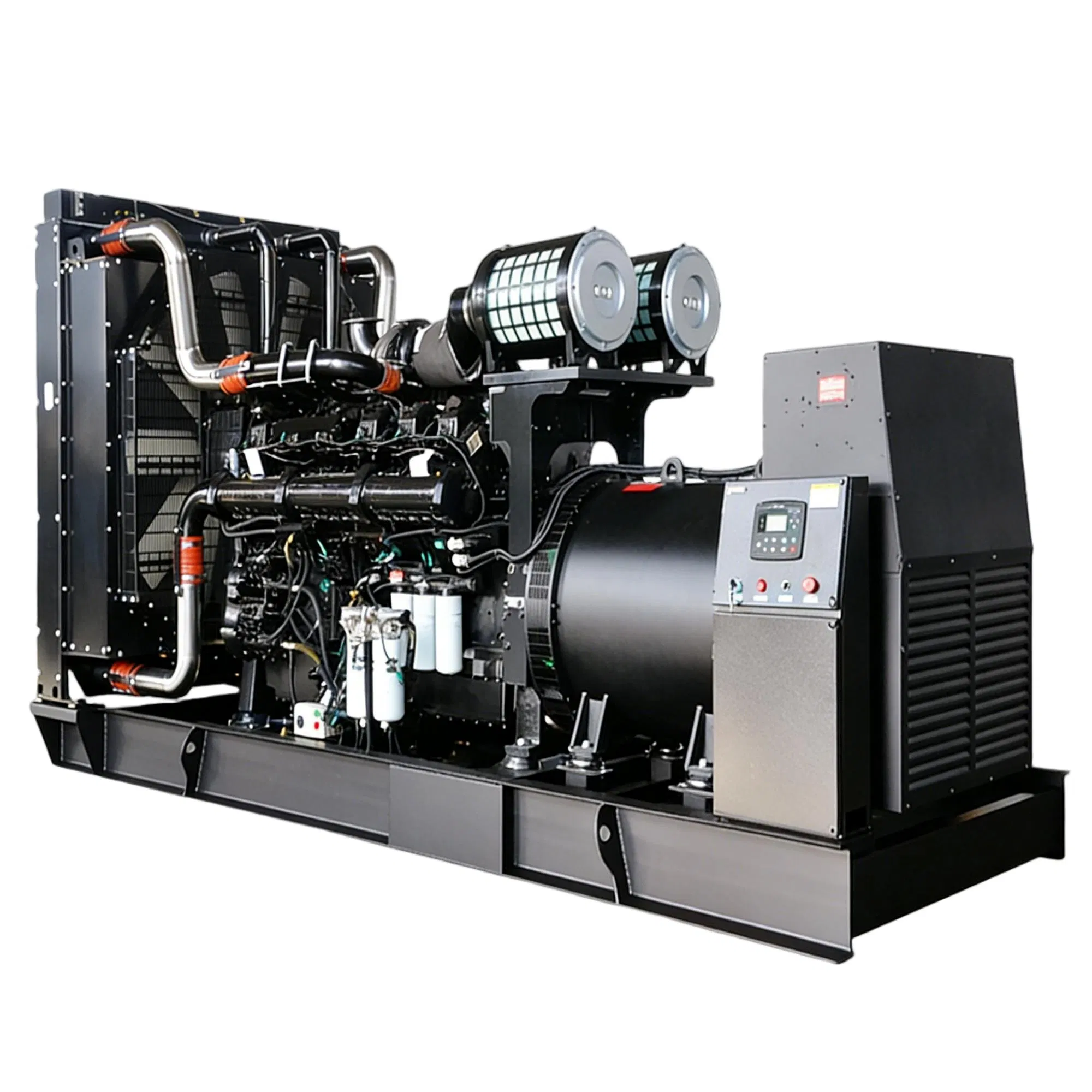 مولدات ديزل محمولة عالية القدرة متساوية للطور الواحد والثلاثة أطوار 50kw 100kw 150kw 200kw للاستخدام الثقيل للطوارئ مع ISO9001 (QSK38-G13)
