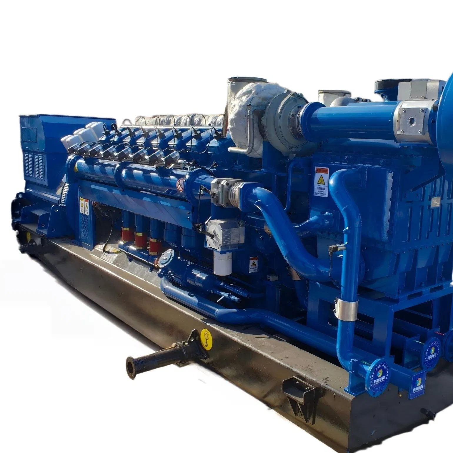 1500kw مجموعة مولدات الغاز الطبيعي محمولة في حاوية مع Tier-1 علامة محرك حل الطاقة