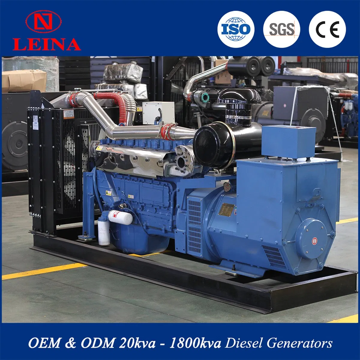 ديزل صامت / بحري مفتوح 200kw 250kw 300kw 3 نوع فائق الصمت صو******د كهربائي صناعي ديزل مجموعة مولدات الطاقة ويفانغ