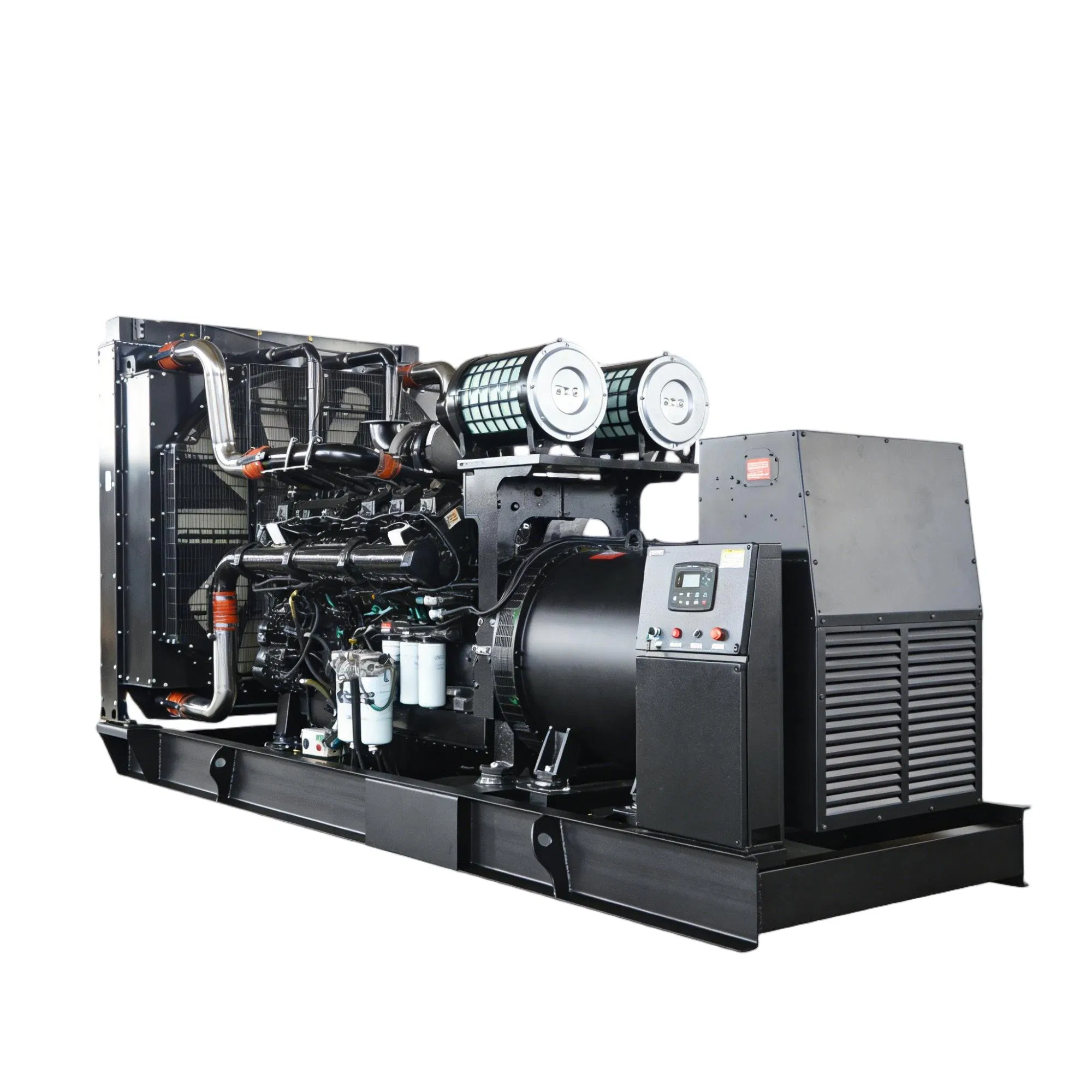 مولدات ديزل محمولة عالية القدرة متساوية للطور الواحد والثلاثة أطوار 50kw 100kw 150kw 200kw للاستخدام الثقيل للطوارئ مع ISO9001 (QSK38-G13)