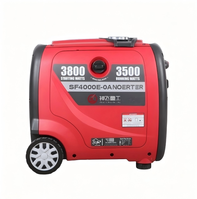 بيع ساخن 4000W قمة 3.5kw مولد عاكس موجة جيبية نقية صامتة، مولد غاز محمول هادئ، مصنع مباشر صنع في الصين، أفضل بائع