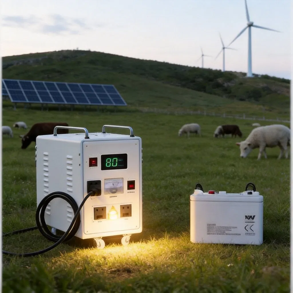 8kw Low Noise Wind Solar Hybrid Generator Complete Set Suitable for Farm Irrigation Daily Power Supply Solution