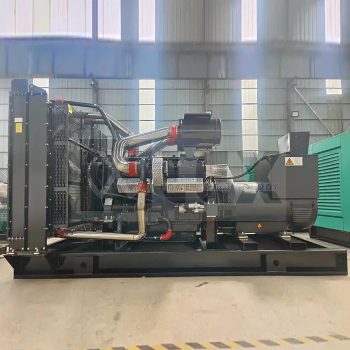 30kVA 50kVA 100kVA 250kVA 1000kVA مجموعة مولدات ديزل مفتوحة الإطار للاستخدام الصناعي والتجاري من كومينز للطاقة الكهربائية
