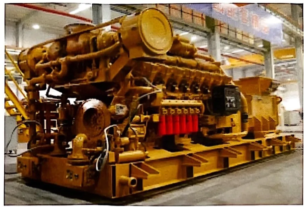 محطة توليد الطاقة من الغاز الحيوي جيتشاي 1400kw نموذج 1400GF-Z