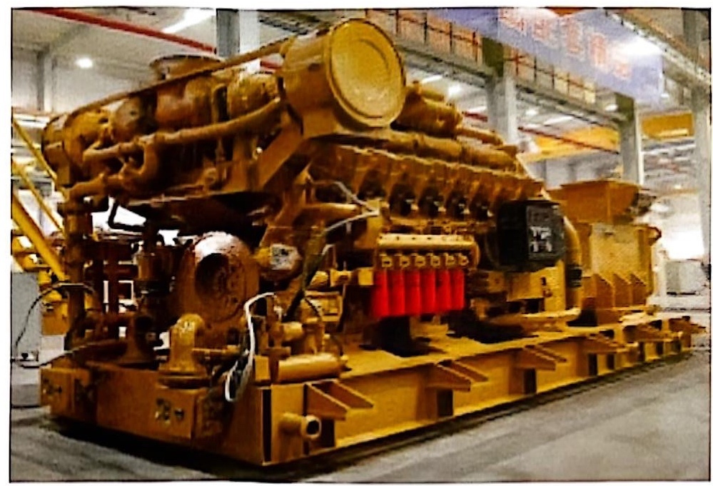 محطة توليد الطاقة من الغاز الحيوي جيتشاي 1400kw نموذج 1400GF-Z