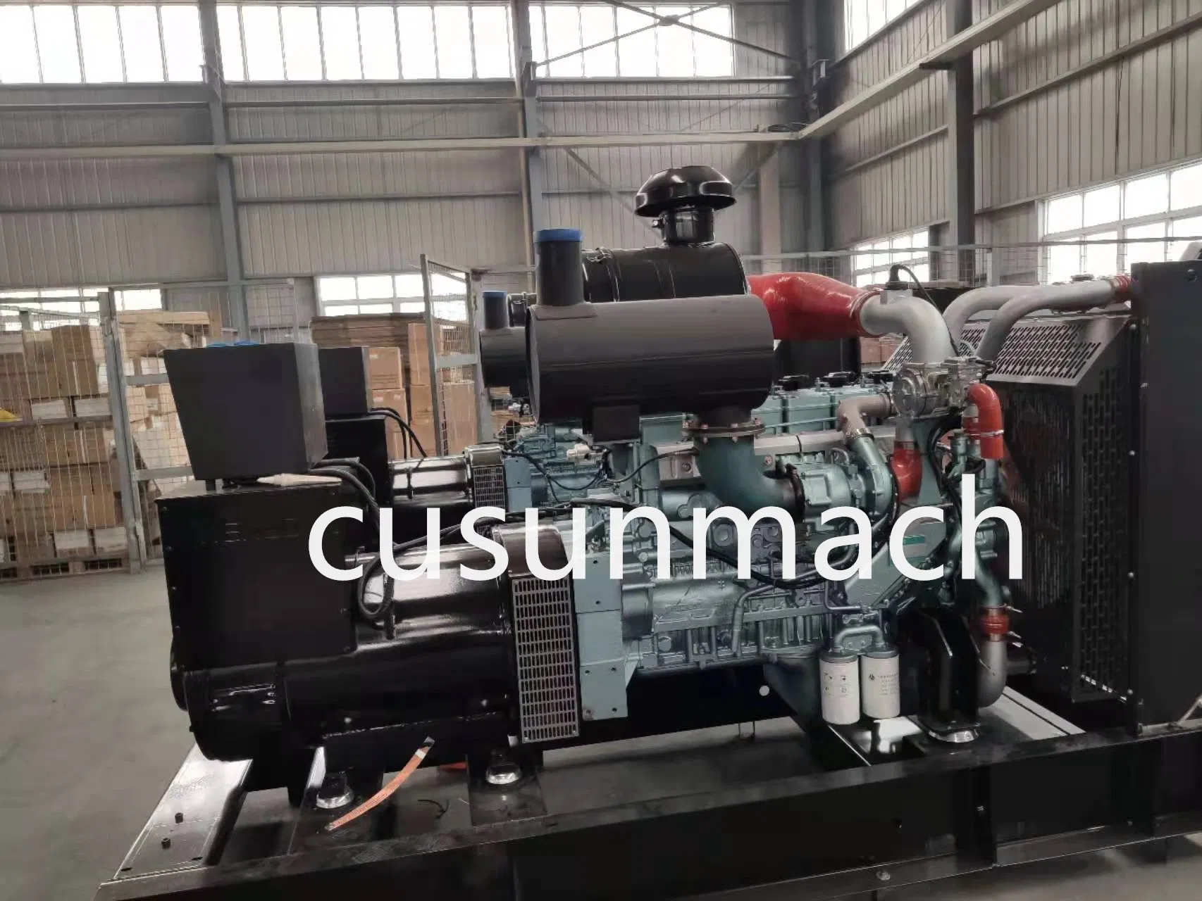 مجموعة مولدات محركات الغاز الحيوي المصنفة 150kw لمصنع الغاز الحيوي لزيت النخيل