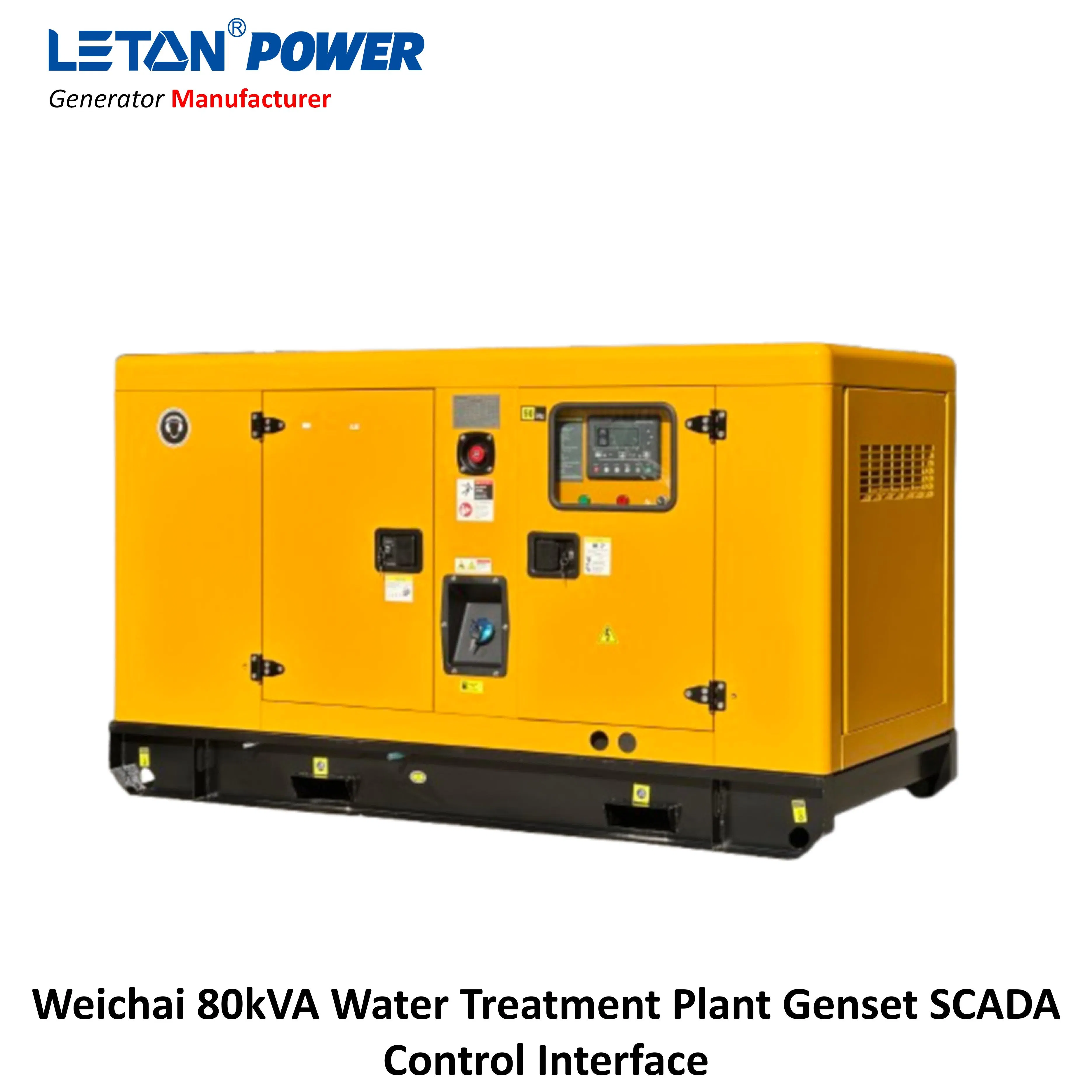 مجموعة مولدات بحرية 95kVA مع شهادة تصنيف جمعية السفن