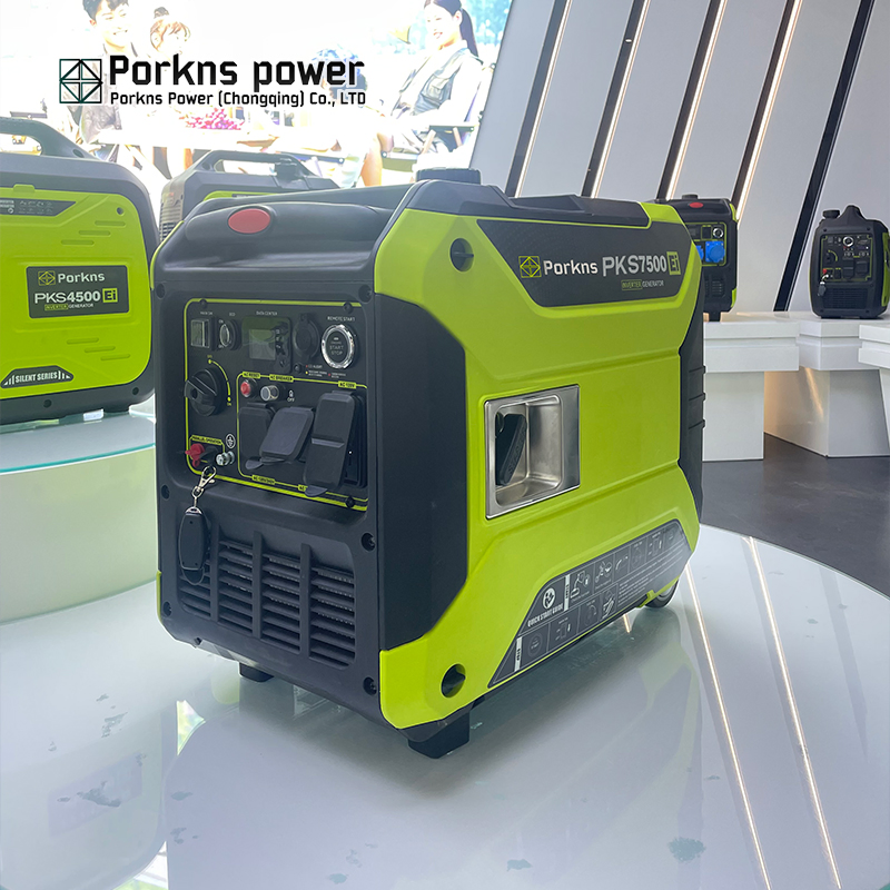 مولد إنفيرتر محمول صغير من بوركنس بقدرة 2200 وات 3kw 4000 وات 4500 واط 5kw مولد إنفيرتر غاز محمول صامت