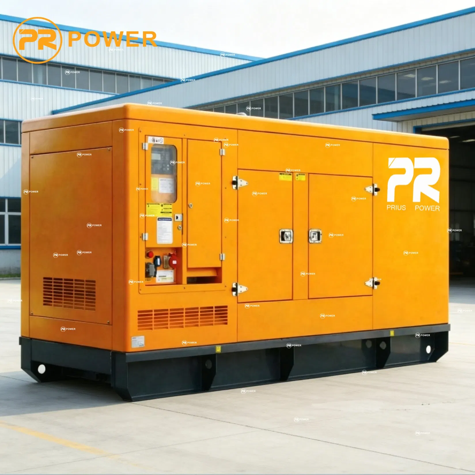 بيع ساخن 50Hz 60Hz القدرة المصنفة 280kw 350kVA مجموعة مولدات الديزل الصامتة الثقيلة مع البكرة