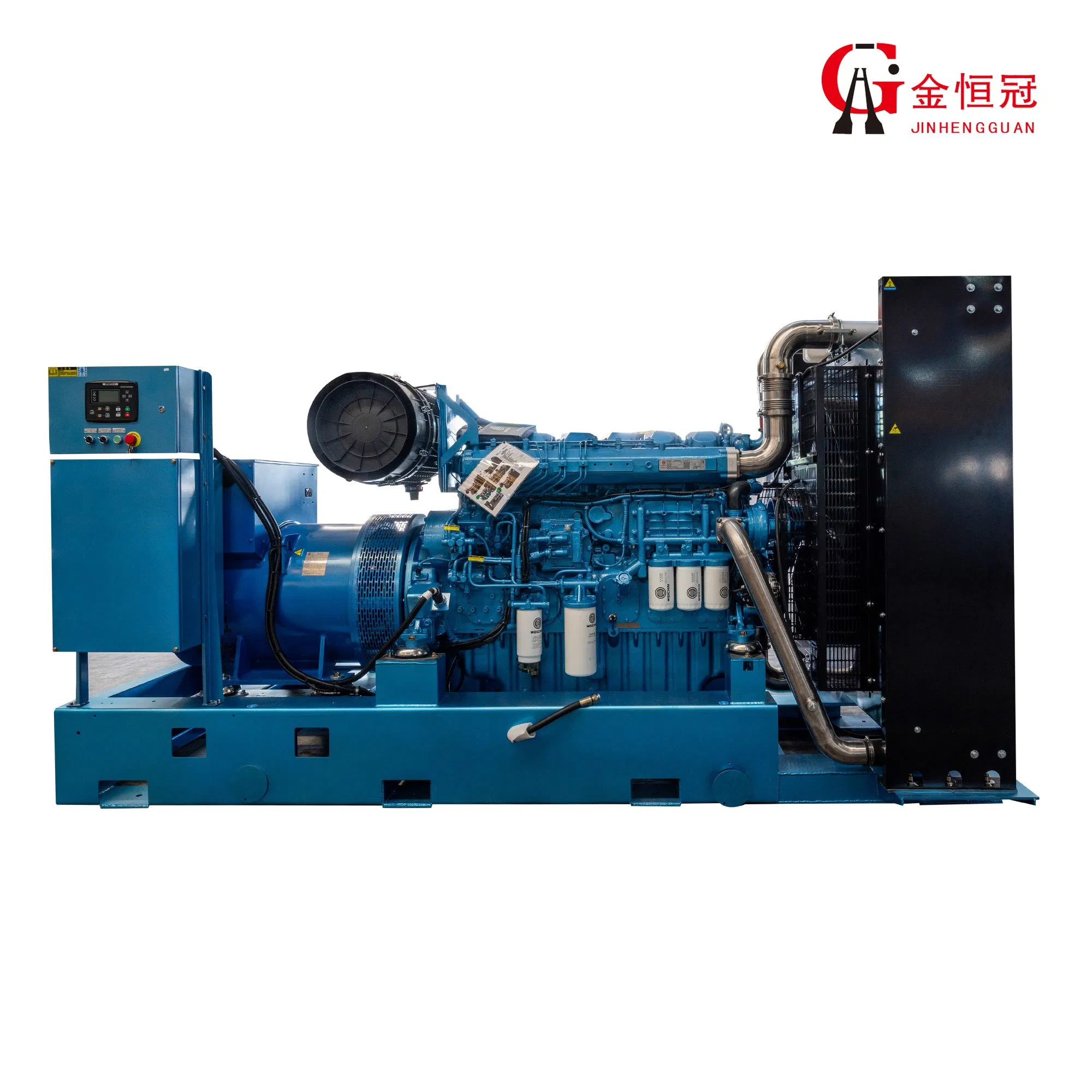 50/60Hz 1500rpm مولد طاقة مزدوج الوقود غاز ديزل مولد صامت نوع مفتوح مجموعة مولدات مغلفة في صناديق خشبية