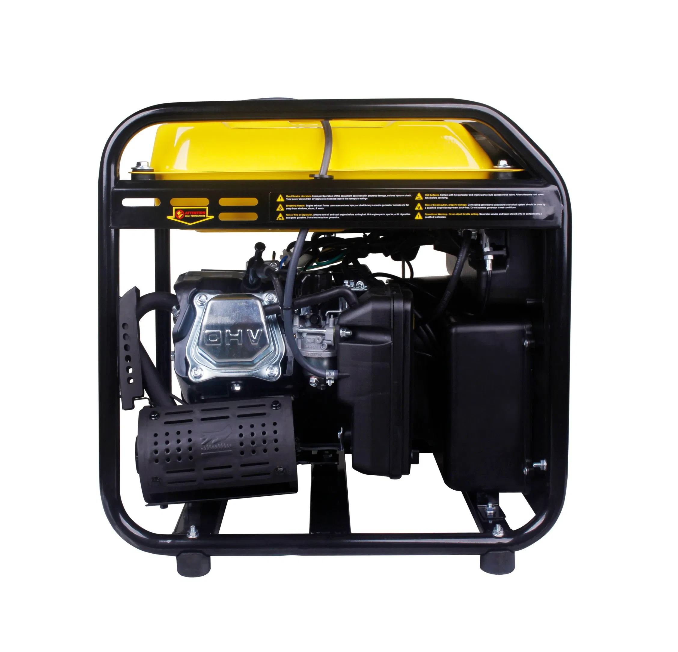 3.5kw 3.8kw 3500W 3800W مولد غاز محمول من نوع الإطار المفتوح