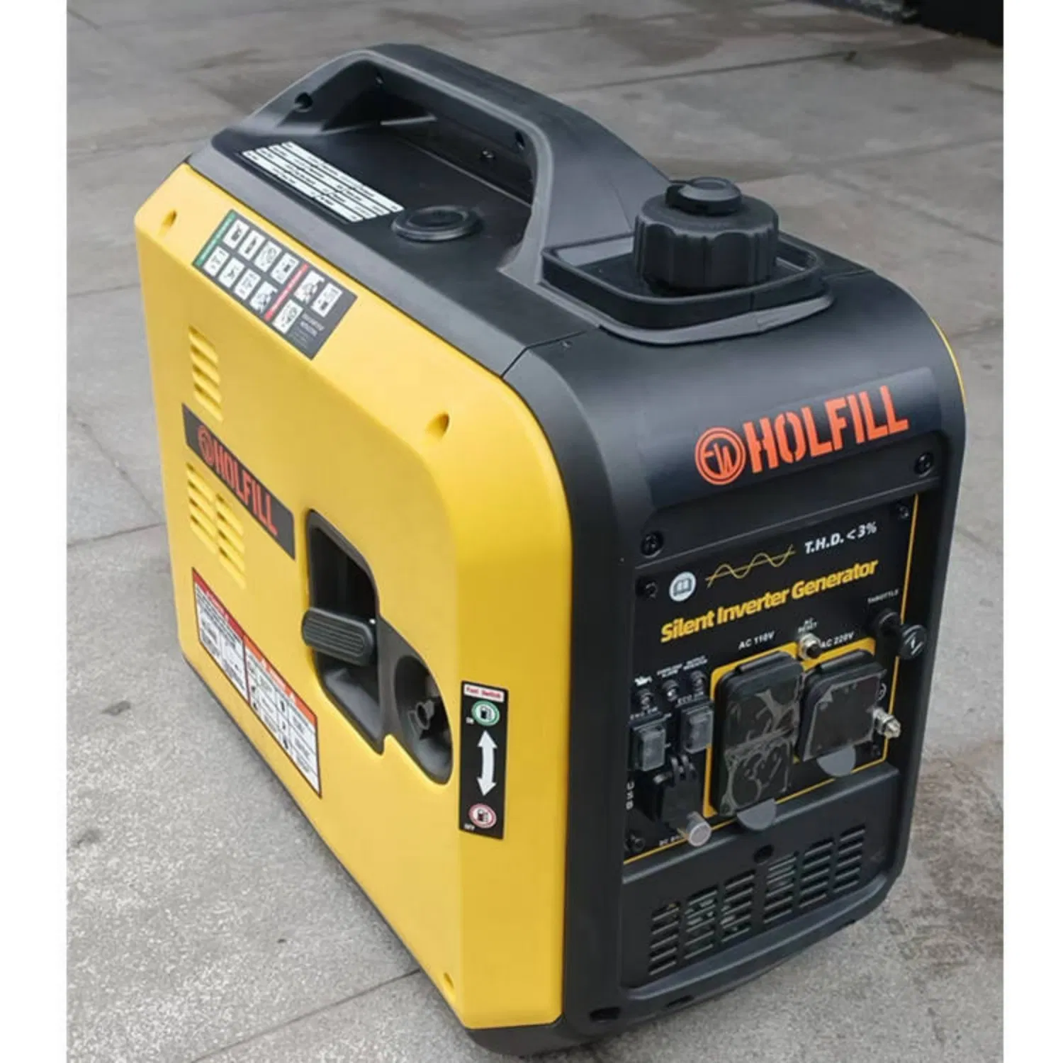 مولد كهربائي يعمل بالغازولين بجهد مزدوج 5kw 5kVA 8.5kw كيلو واط كيلوفولت أمبير محمول عاكس منزلي مبرد بالهواء صغير صامت للبنزين لسنسى زونسن لونسين راتو