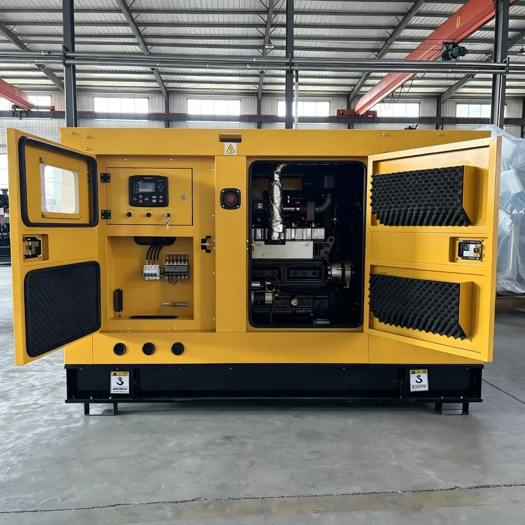 Biogas Generator Set 30kw 60Hz Water Cooled Silent Open Frame Optional