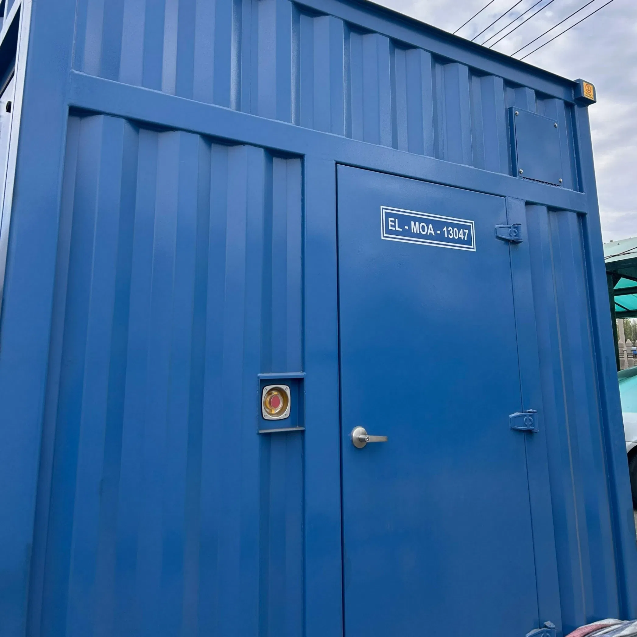 1500kw مجموعة مولدات الغاز الطبيعي محمولة في حاوية مع Tier-1 علامة محرك حل الطاقة