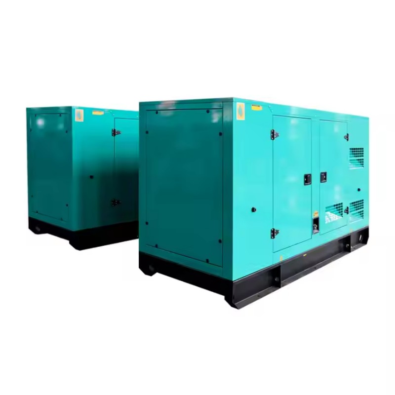 مجموعة مولدات الديزل الصامتة بيرك إن إس 50kw ثلاثي الطور أحادي الطور