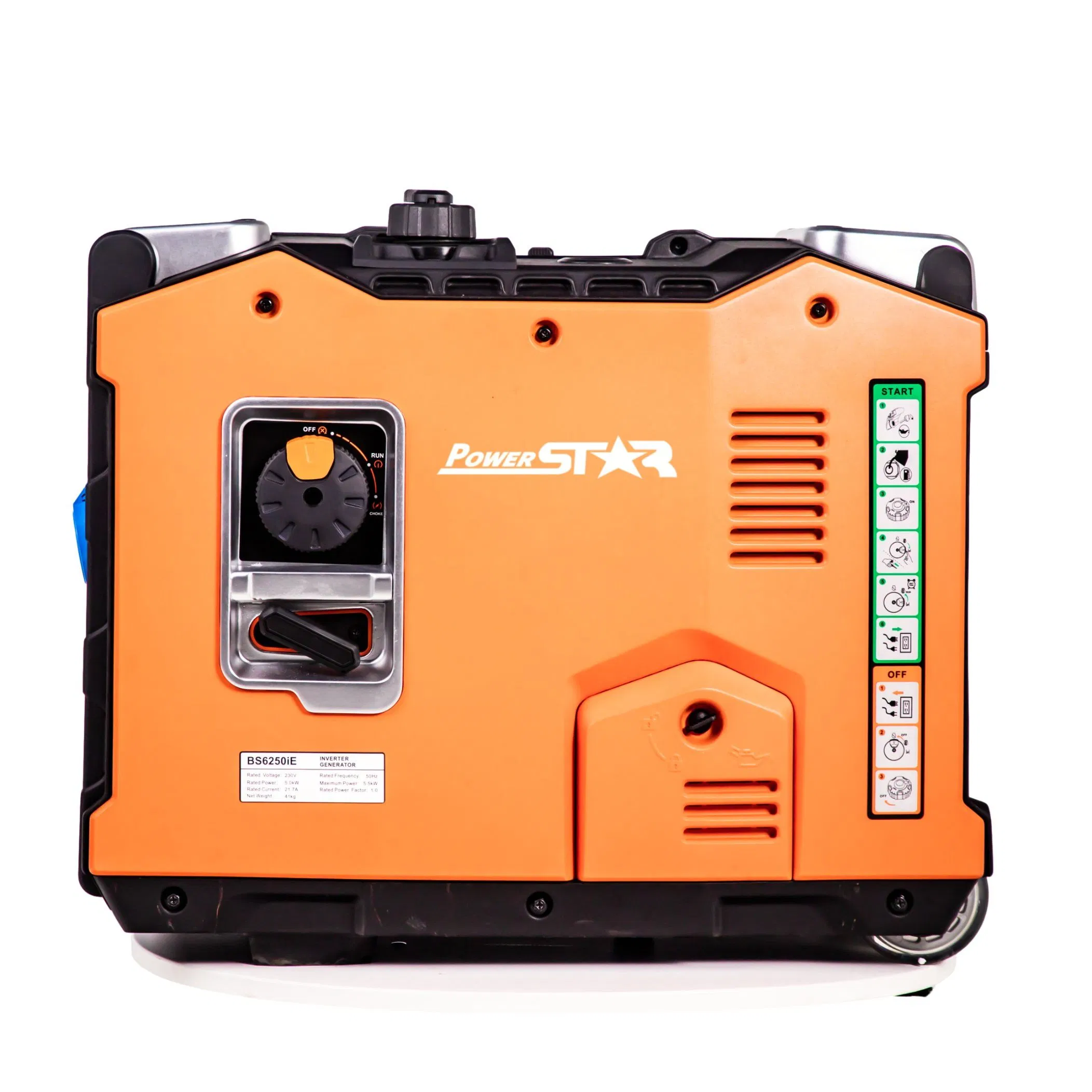 توزيع 5kVA مولد كهربائي صامت للطوارئ ببدء ارتداد للقطاع التجاري
