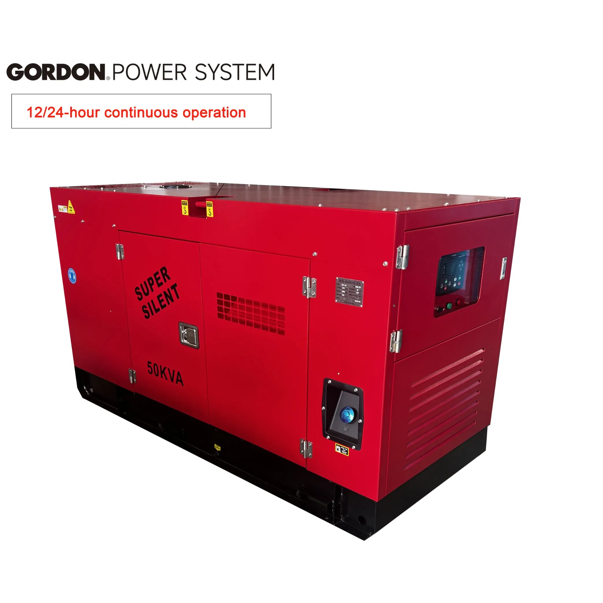 100kVA مجموعة مولدات الديزل الاحتياطية الصناعية عالية الكفاءة