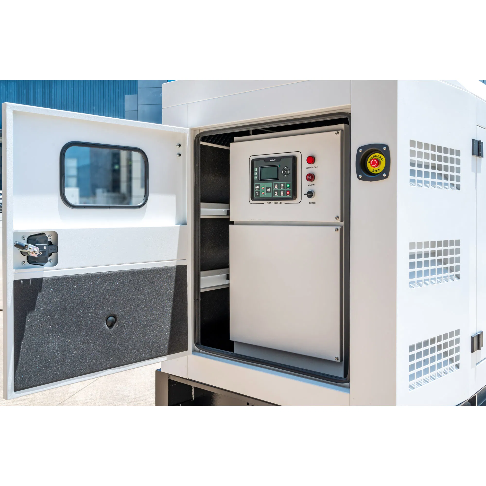 مولد ديزل ثقيل من ميتسوبيشي 100kw مجموعة مولدات الطاقة الصناعية ثلاثية الطور المفتوحة