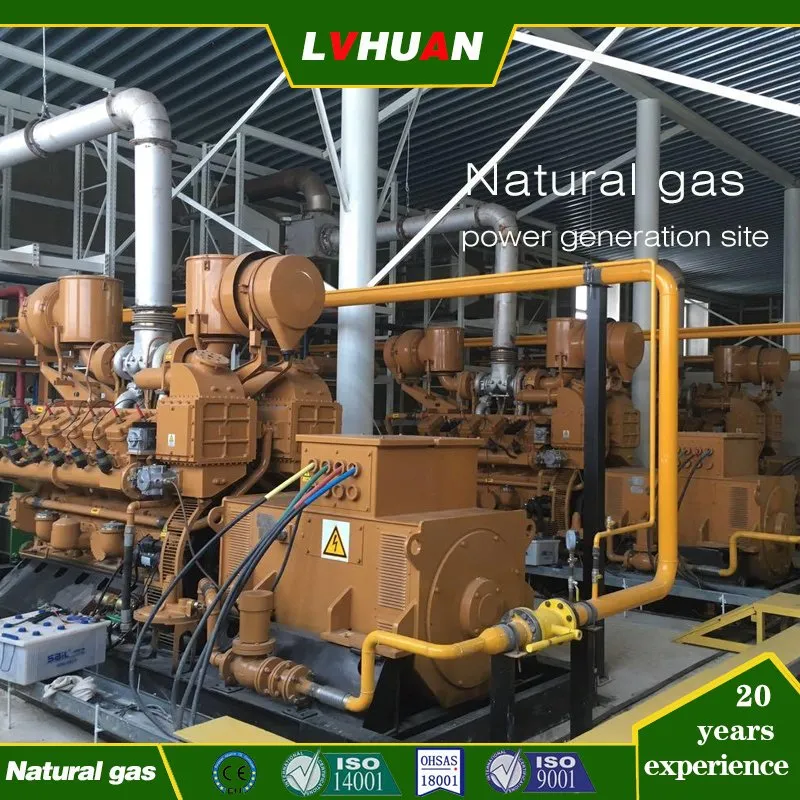 مولد توربين غازي صغير مولد طاقة غاز مولد غاز مجموعات توليد 50kw