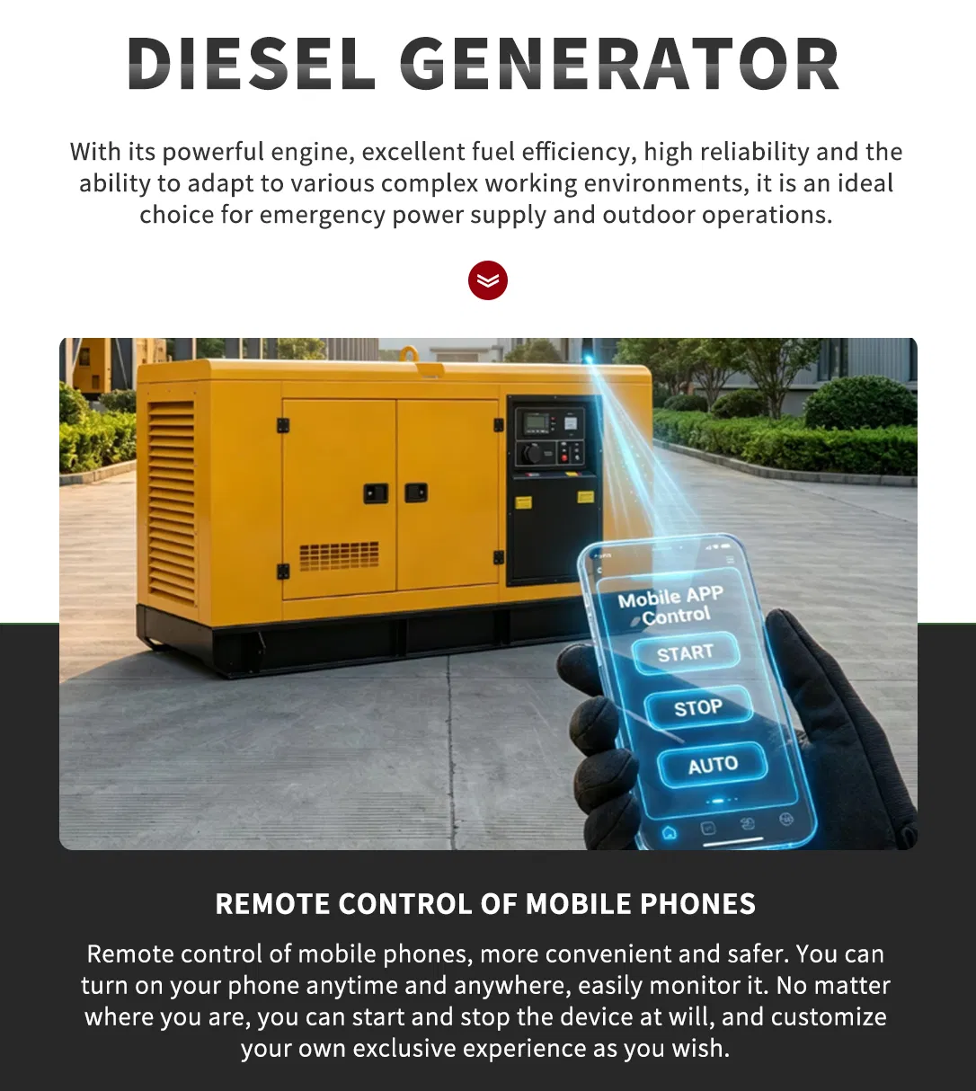 80kVA مجموعة مولدات الديزل الصامتة الاحتياطية لمعدات الطوارئ الصناعية من كامينز