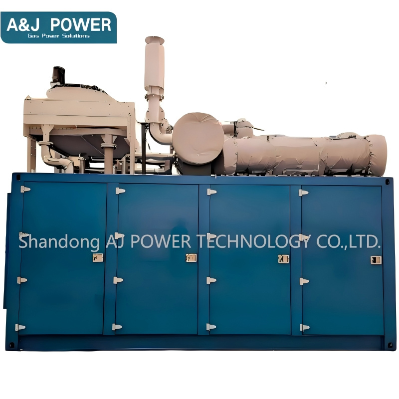 مولد غاز طبيعي موثوق 250kw صامت نظام توليد الطاقة المشترك مع موافقة CE يعمل بالغاز الطبيعي المضغوط/الغاز البترولي المسال مزدوج الوقود