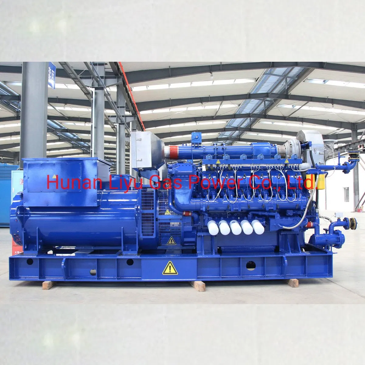 1MW-1.5MW مجموعة مولدات الغاز الحيوي مع محرك ليو/وام/مان
