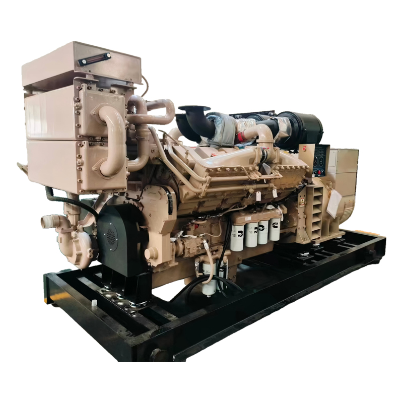 800kVA مجموعة مولدات الديزل البحرية من كامينز K38-Dm مع مولد ستامفورد S6l1m-E4
