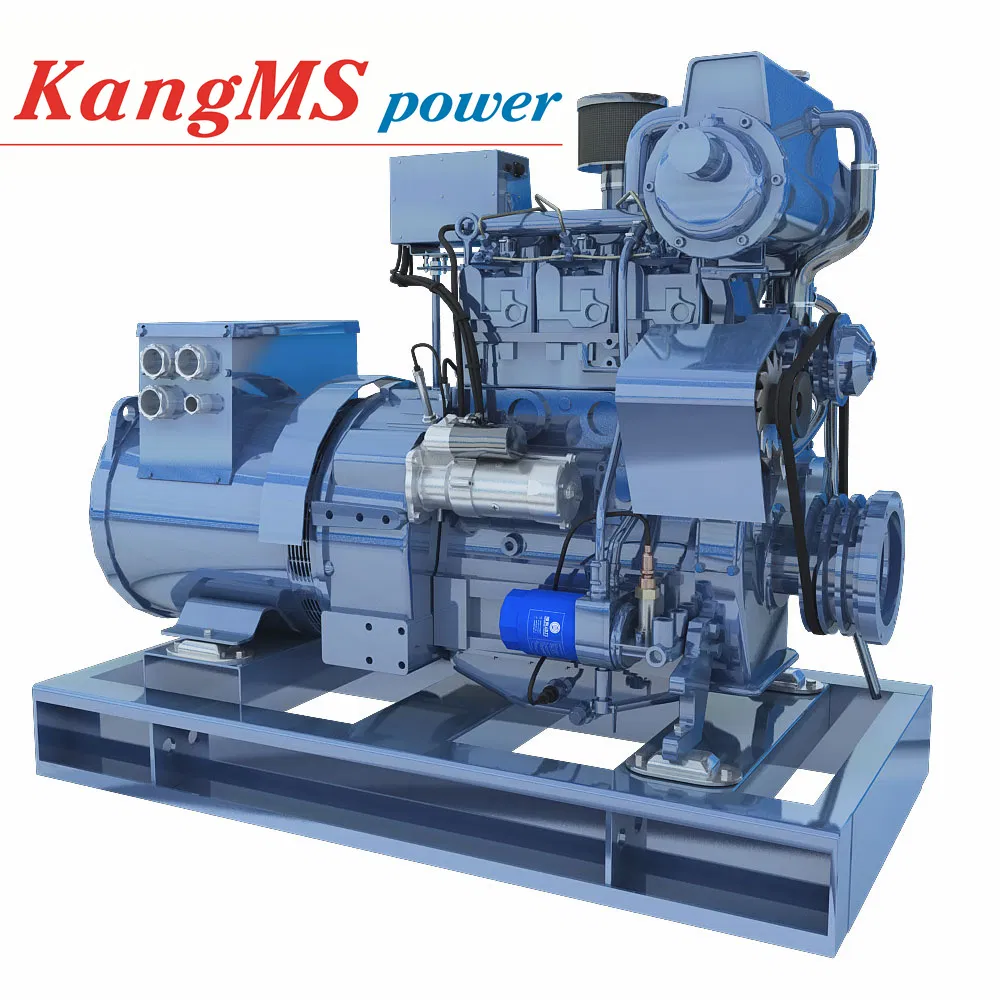 مولد ديزل بحري 24kw 33HP مجموعة مولدات الديزل