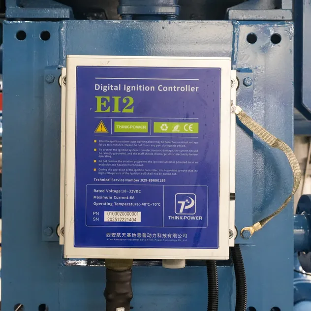 تحكم رقمي مفتوح انزلاق 1500kw مولد غاز حيوي مجموعة مولد كهربائي مع مراقبة سحابية