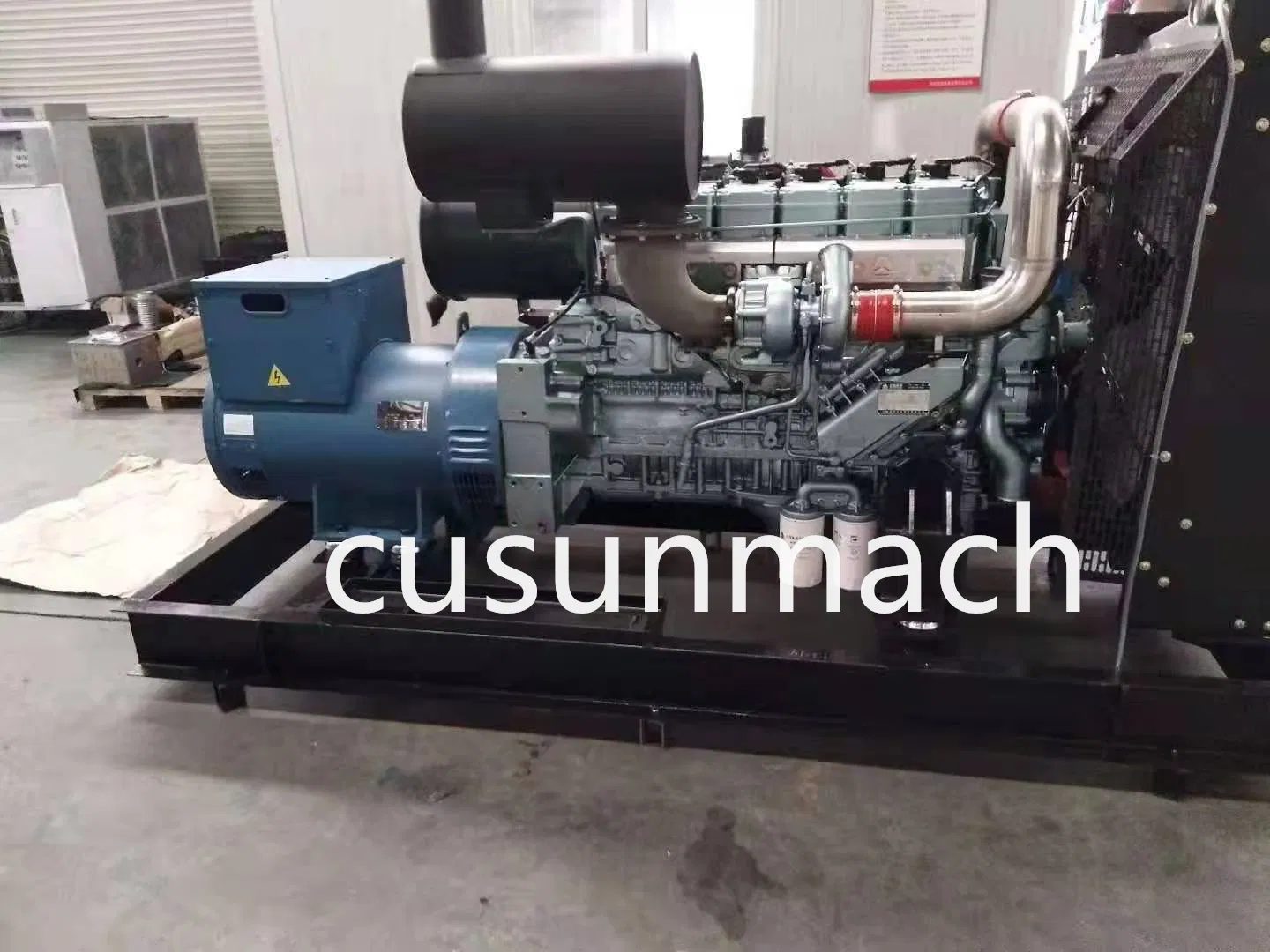 مجموعة مولدات محركات الغاز الحيوي المصنفة 150kw لمصنع الغاز الحيوي لزيت النخيل