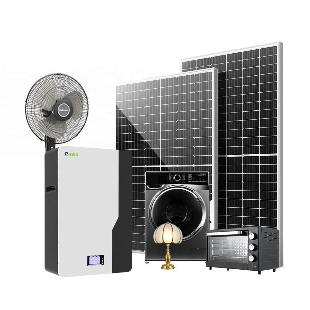 600W-10kw نظام هجين خارج الشبكة مع مجموعة عاكس بطارية بسعر المصنع