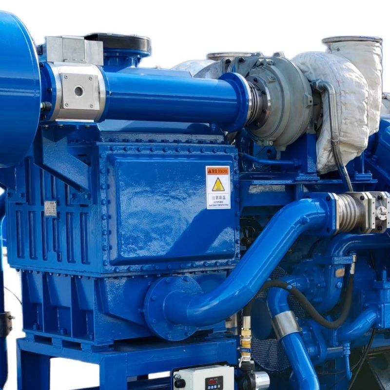 1500kw مجموعة مولدات الغاز الطبيعي محمولة في حاوية مع Tier-1 علامة محرك حل الطاقة